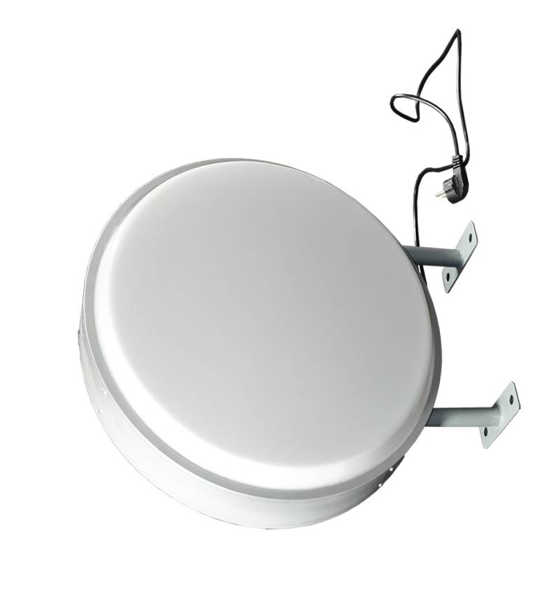 Enseigne rond publicitaire 50*50cm lumineuse